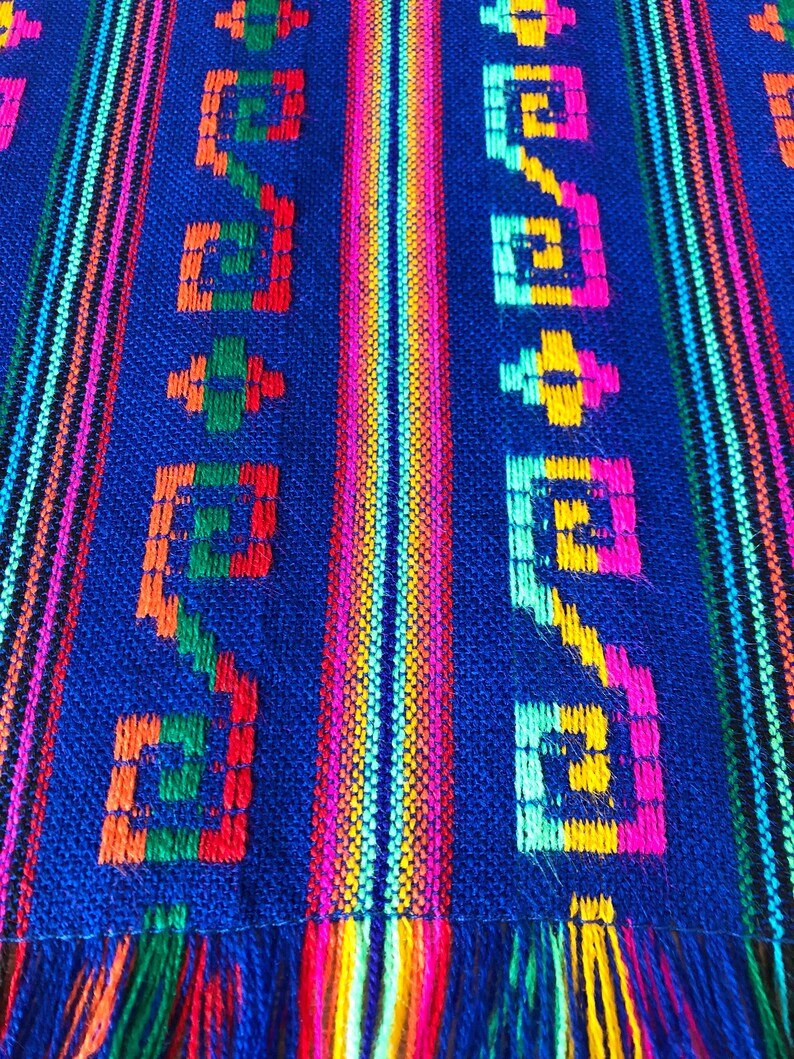 Mexican Fiesta Table Runner Placemats Woven Napkins or Etsy