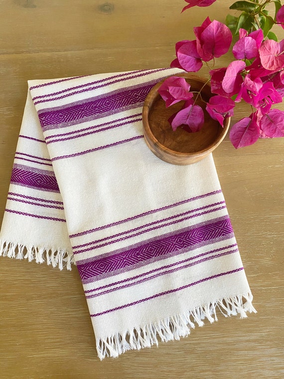 Bohemian Dish towel, Mexican hand towel, Mexican tea towel, cotton tea