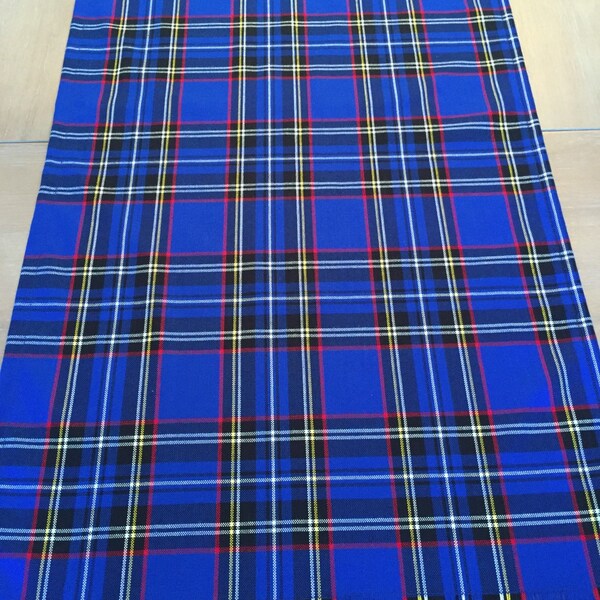 Weir Modern Tartan Table Runner - Cotton table runner main image 1
