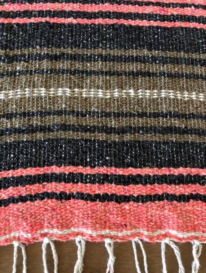 Mexican Blanket Table Runner Falsa Yoga Mat Boho Chic Decor Etsy