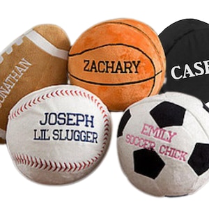 Personalized Sports Pillow