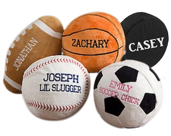 Personalized Sports Pillow