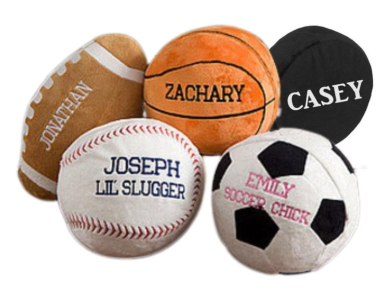 Personalized Sports Pillow image 1