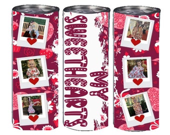 Personalized 20 oz. Tumbler with picture