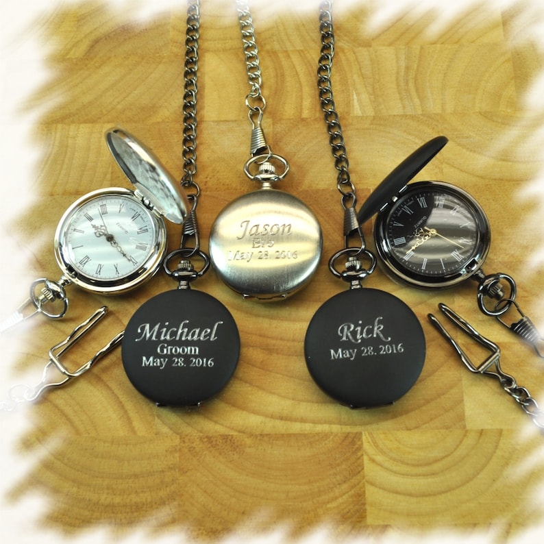 groomsmen gifts pocket watch