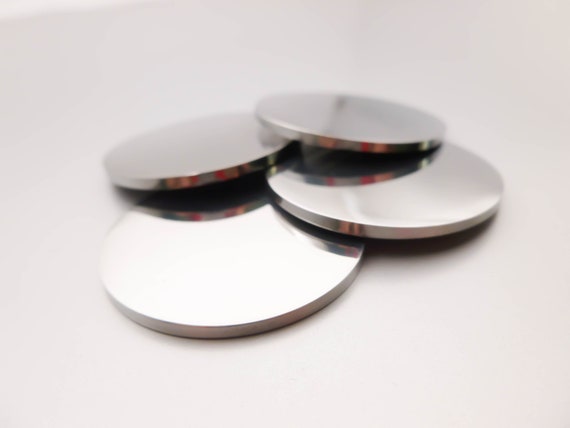 Ferromagnetic Stainless Steel Blanks-16g- Package of 10- Golf Markers- Attracted To Magnets - Stainless Steel Discs- Engraving metal