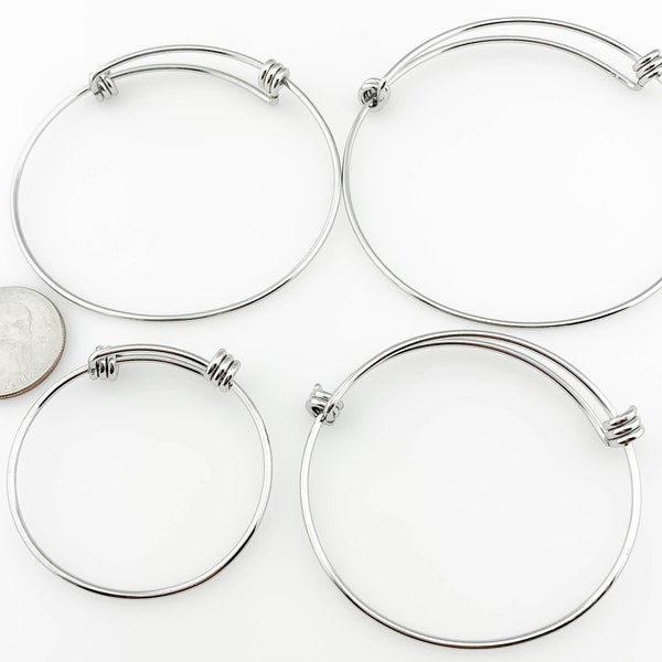 Stainless Steel Expandable Bangle. Pick Your Size, Bracelet Bangles. Expandable Bangle, High Quality, Super Shiny!