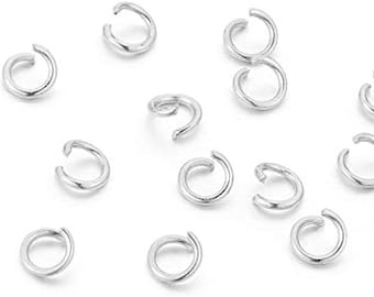 Stainless Steel Jump Rings-Bags Of 10