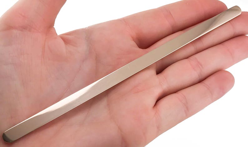 Stainless Steel Cuff Blanks, Brand New 2019 - SMOOTHER EDGES - Choose Size Rose Gold, Gold Or Silver Bracelets, High Quality, USA image 2