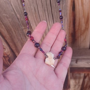 Real Animal Bone Necklace