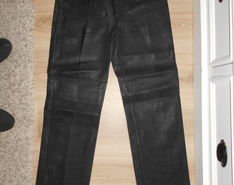 Vintage synthetic leather trousers BIG STAR size XS