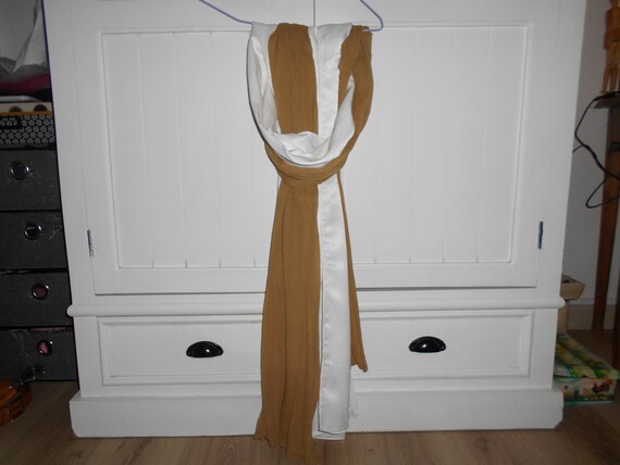 vintage stole scarf 1970s - image 2