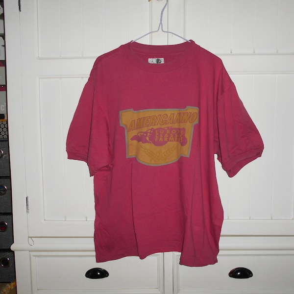 Tee shirt vintage Americano taille M -  années 1980