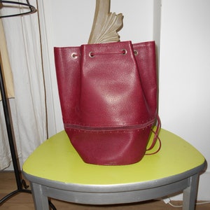  AUTHENTIC GUY LAROCHE Canvas & Leather TBEG Vintage Handbag