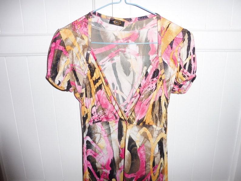 ROBERTO CAVALLI dress size 38 FR 1990s image 3