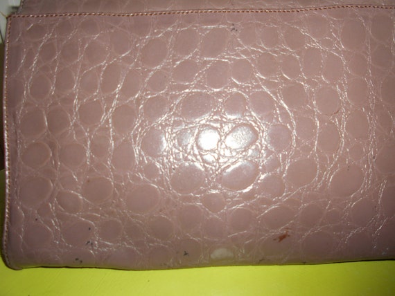 Vintage leather pouch bag 1970s - image 9