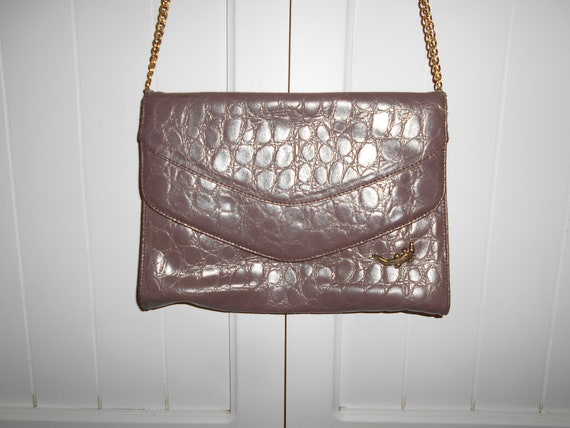 Vintage leather pouch bag 1970s - image 3