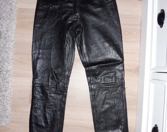 Vintage leather trousers XINGSCHENG size S