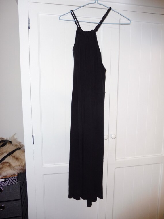 ALBERTA FERRETTI size 38 silk dress - 1990s