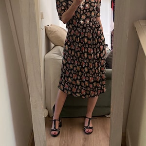 Vintage dress size L - 1970s