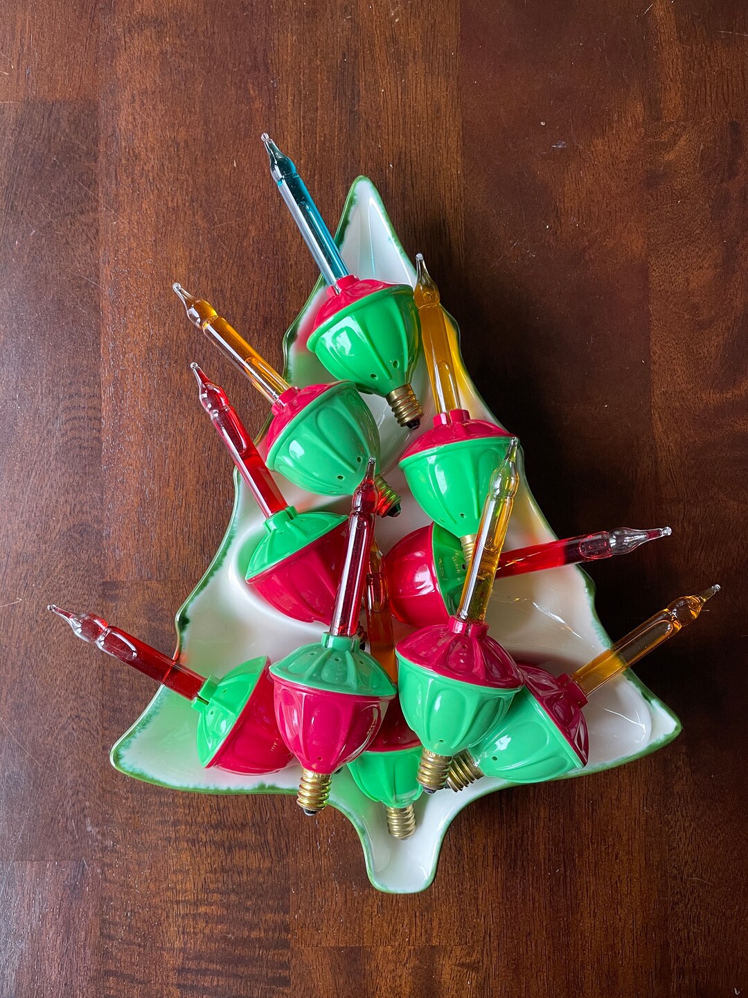 Vintage Bubble Lights untested Vintage Christmas Etsy