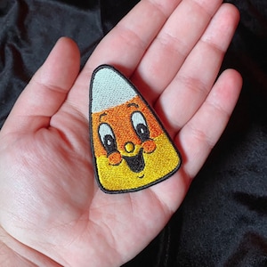 Johanna Parker Jolly Corn Embroidered Iron-On Patch