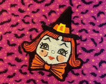 Johanna Parker Hanna Hocus Witch - Embroidered Iron-on Patch