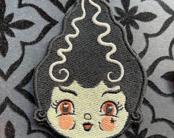 Johanna Parker Bride of Frankenstein Monster - Embroidered Iron-on Patch