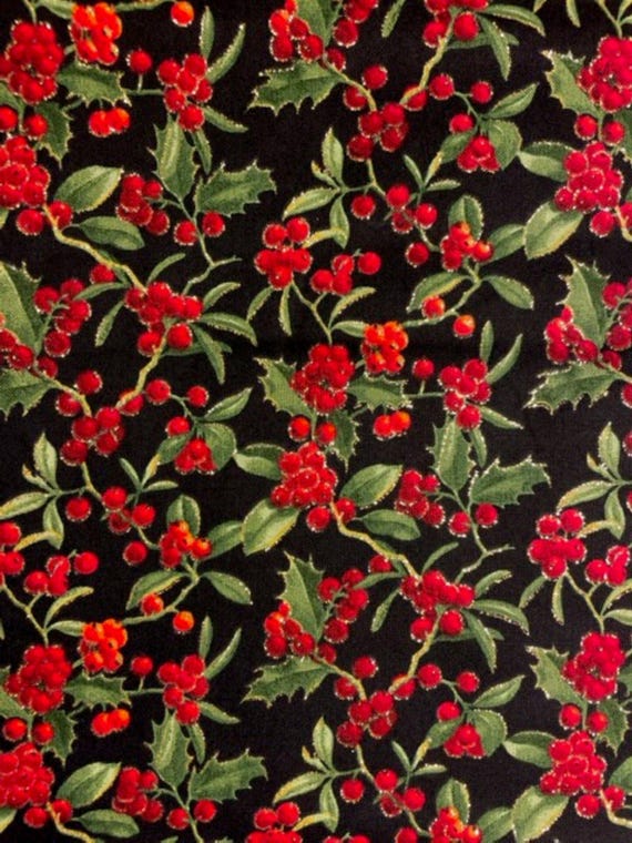 Holly fabrics - per 1/2 yd
