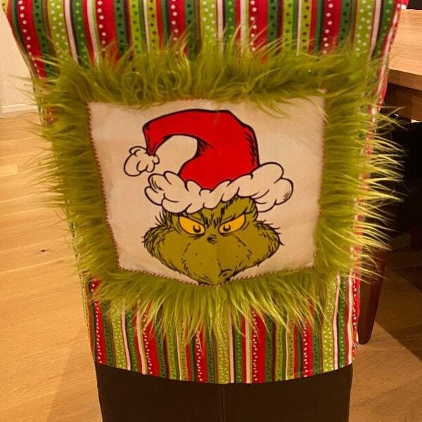 Christmas Chair Covers Etsy
