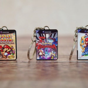 Miniature GameCube Keychains & Magnets