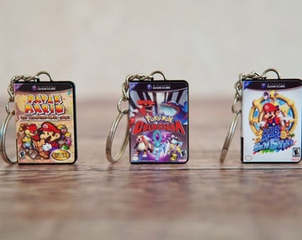 Porte-clés et aimants GameCube miniatures