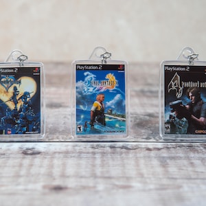PS2 Game Acrylic Keychains!