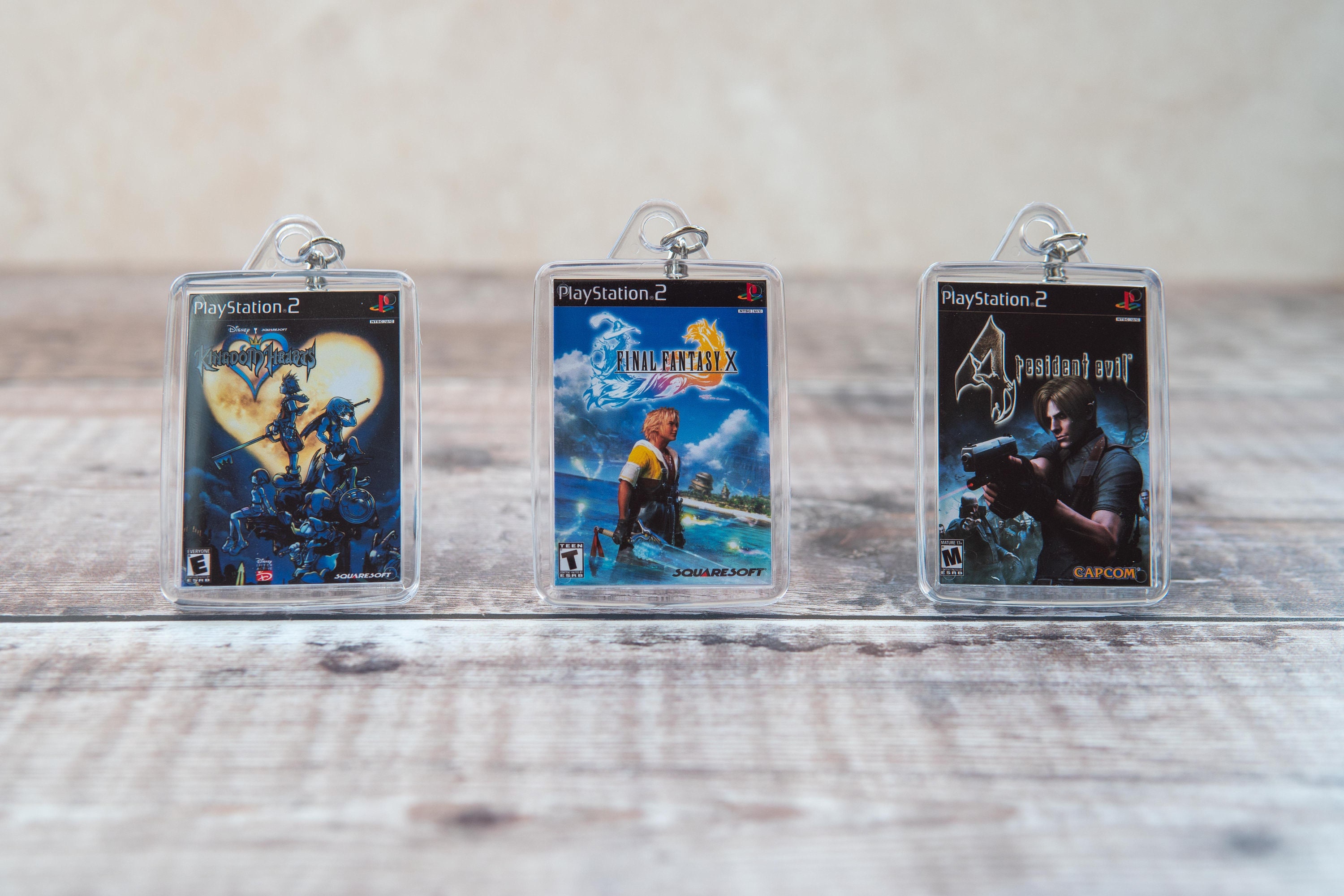 PS2 Game Acrylic Keychains! - Etsy