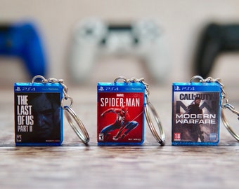 Miniature PS4 Game Keychains & Magnets