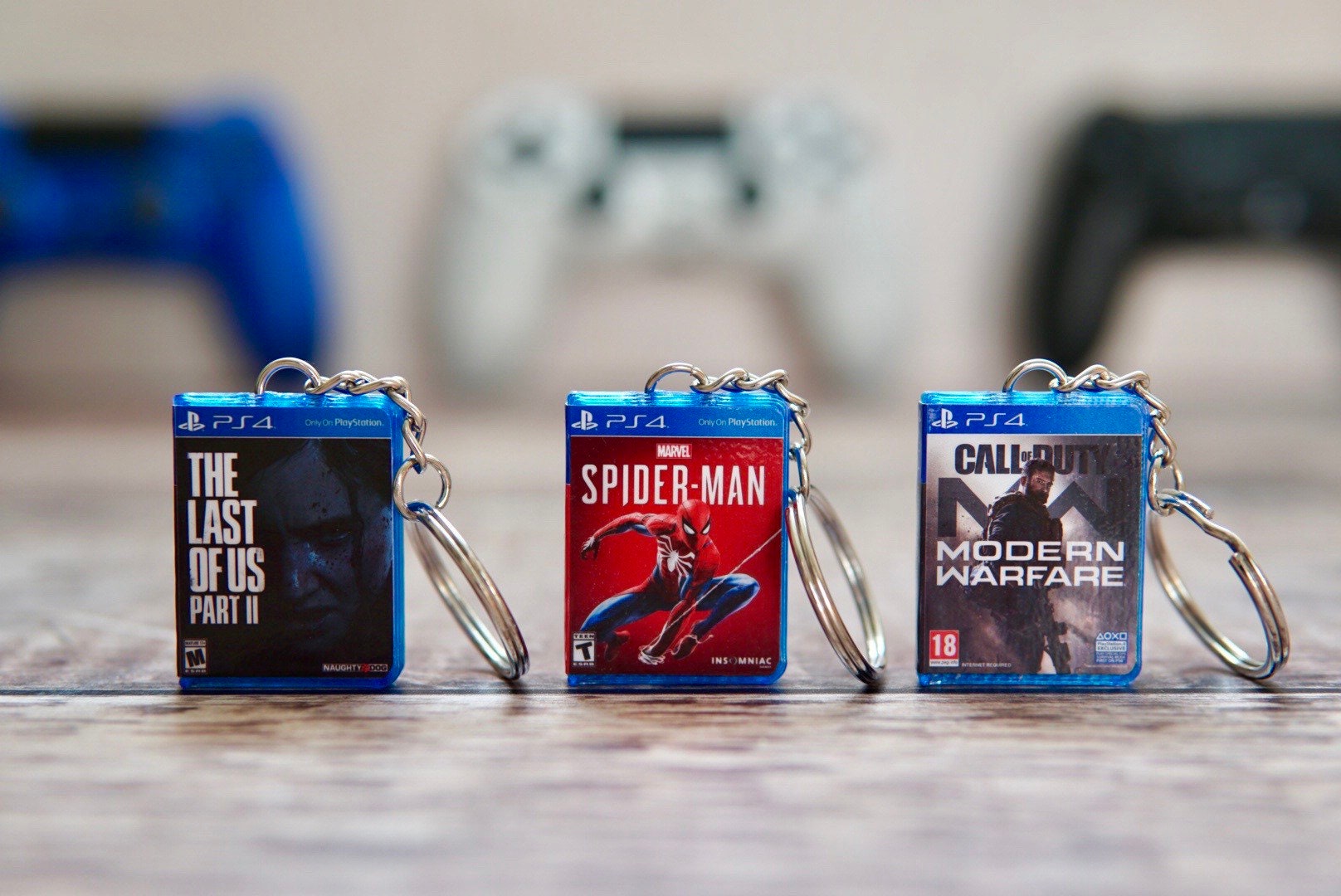 Miniature PS4 Game Keychains & Magnets - Etsy