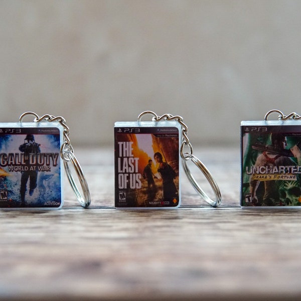 Miniature PS3 Keychains & Magnets