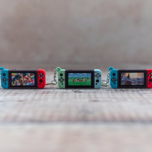 Miniature Switch Console Keychains!