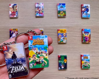 Miniature Switch Game Keychains & Magnets