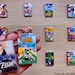 Miniature Switch Game Keychains & Magnets