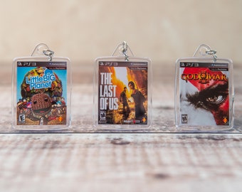 ¡Llaveros acrílicos en miniatura de juegos de PS3!
