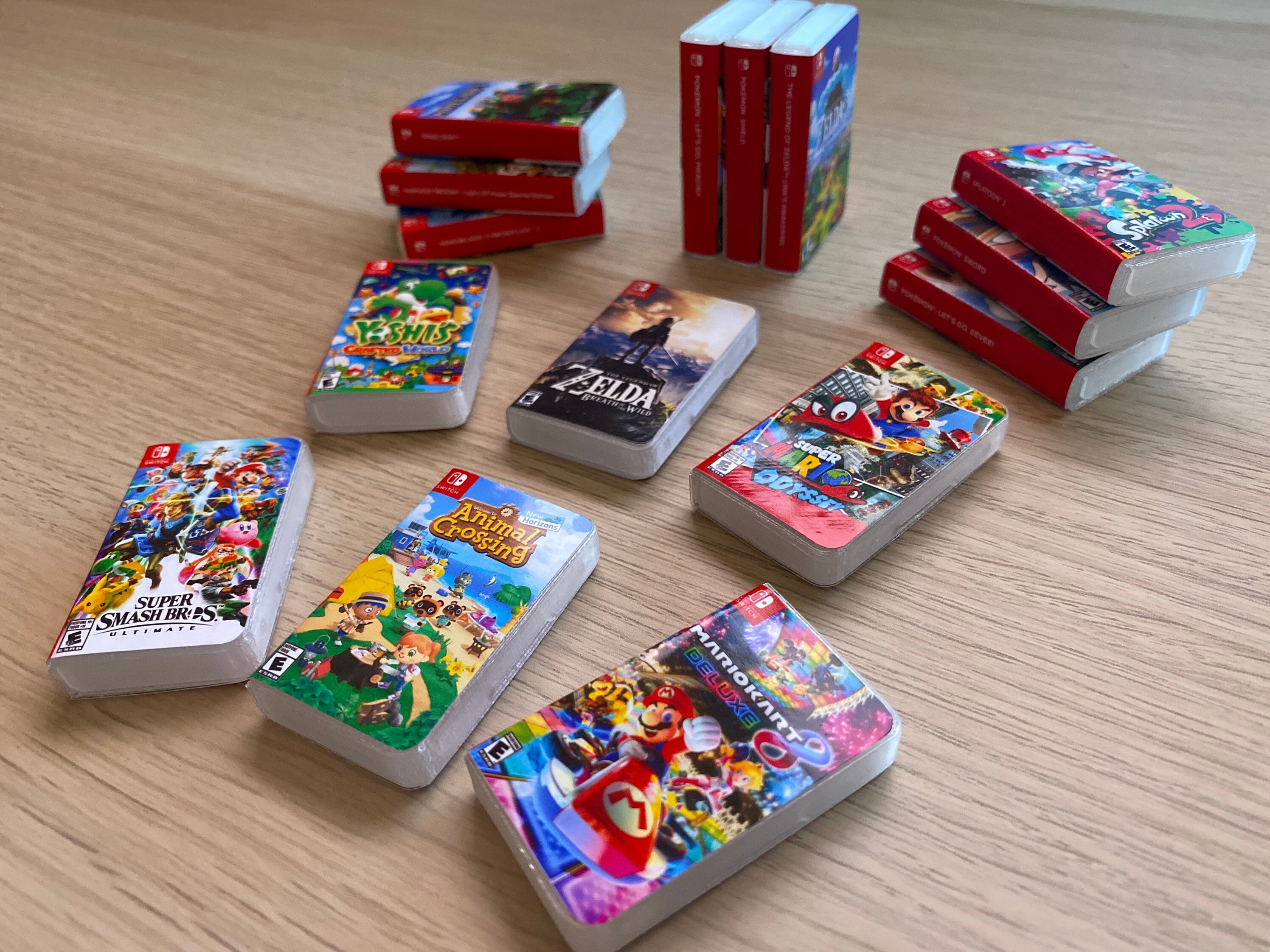 Nintendo switch mini keychain game gift video keyring Super Mario
