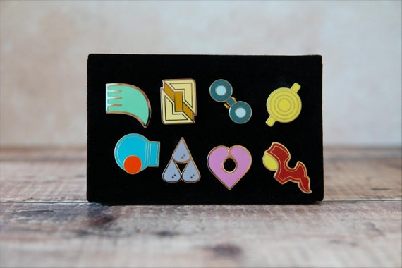 ポケモン ホウエン地方 第3世代 ジムリーダー ピンバッジ - Etsy 日本