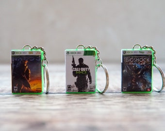 Miniature Xbox 360 Keychains & Magnets
