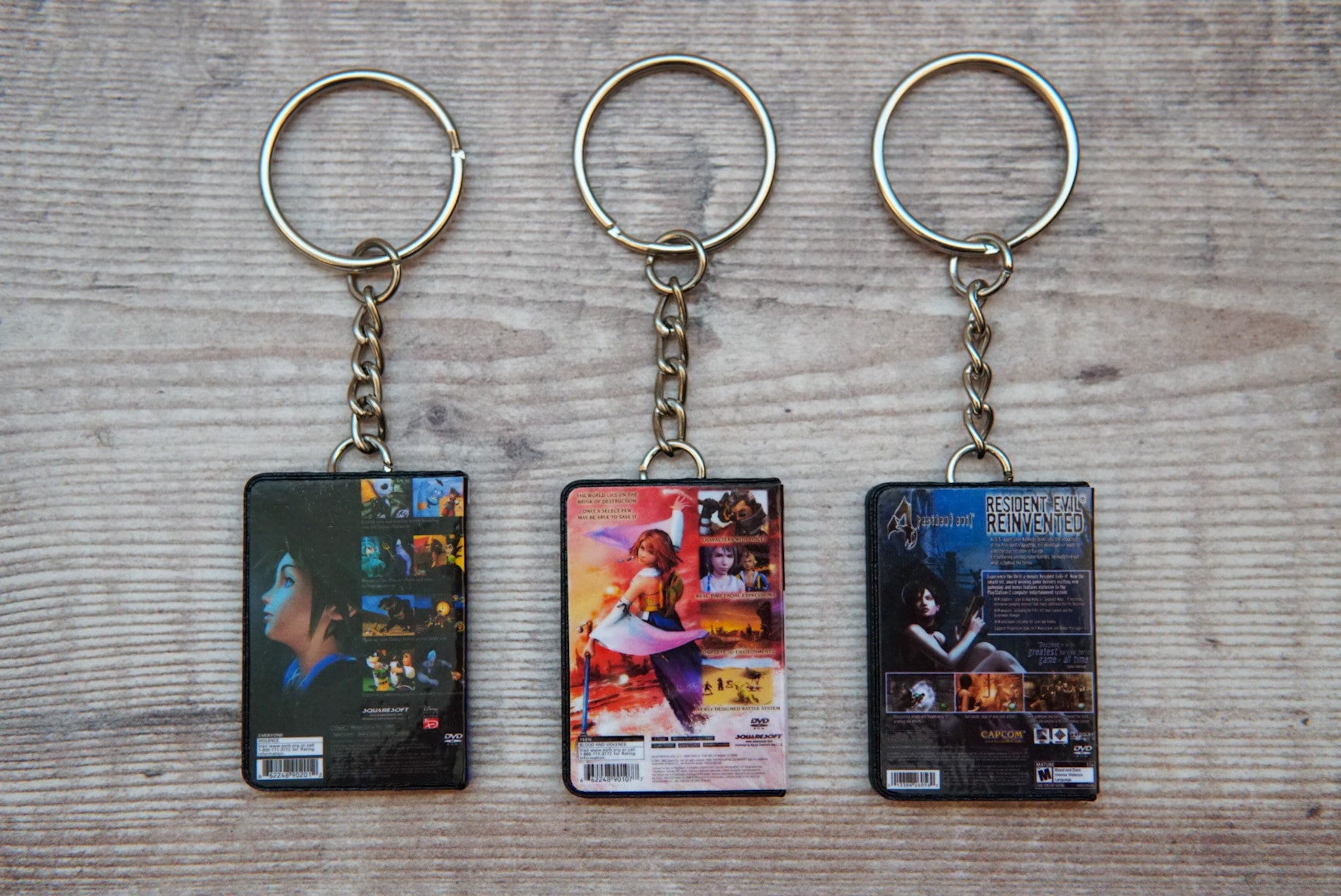 Portachiavi Con Custodia Per Gioco PlayStation 2