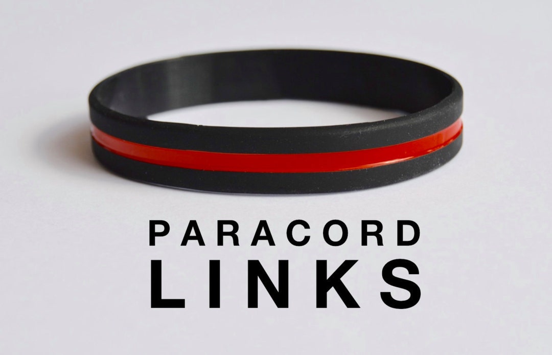 Thin Red Line Silicone Bracelet CHILD SIZE Etsy