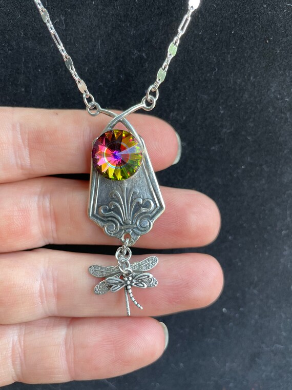 Crystal sale spoon necklace