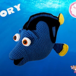 PATTERN crocheted Finding Dory doll