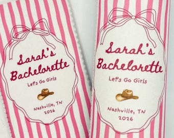 Nashville Bachelorette Burkkylare | Let’s Go Girls Western Partygåva