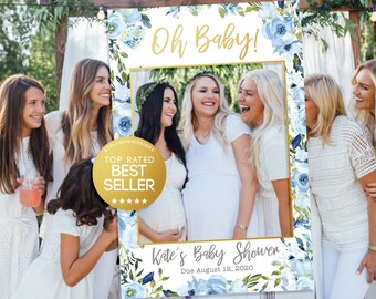 Baby Shower Frame Etsy Baby Shower Frame Etsy